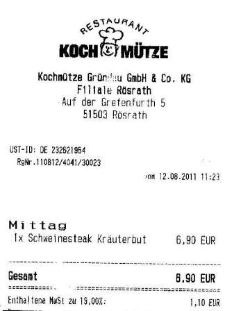 evtr Hffner Kochmtze Restaurant